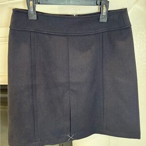 LOFT Petites Size 4 Classic Navy Women's Skirt New Without Tag